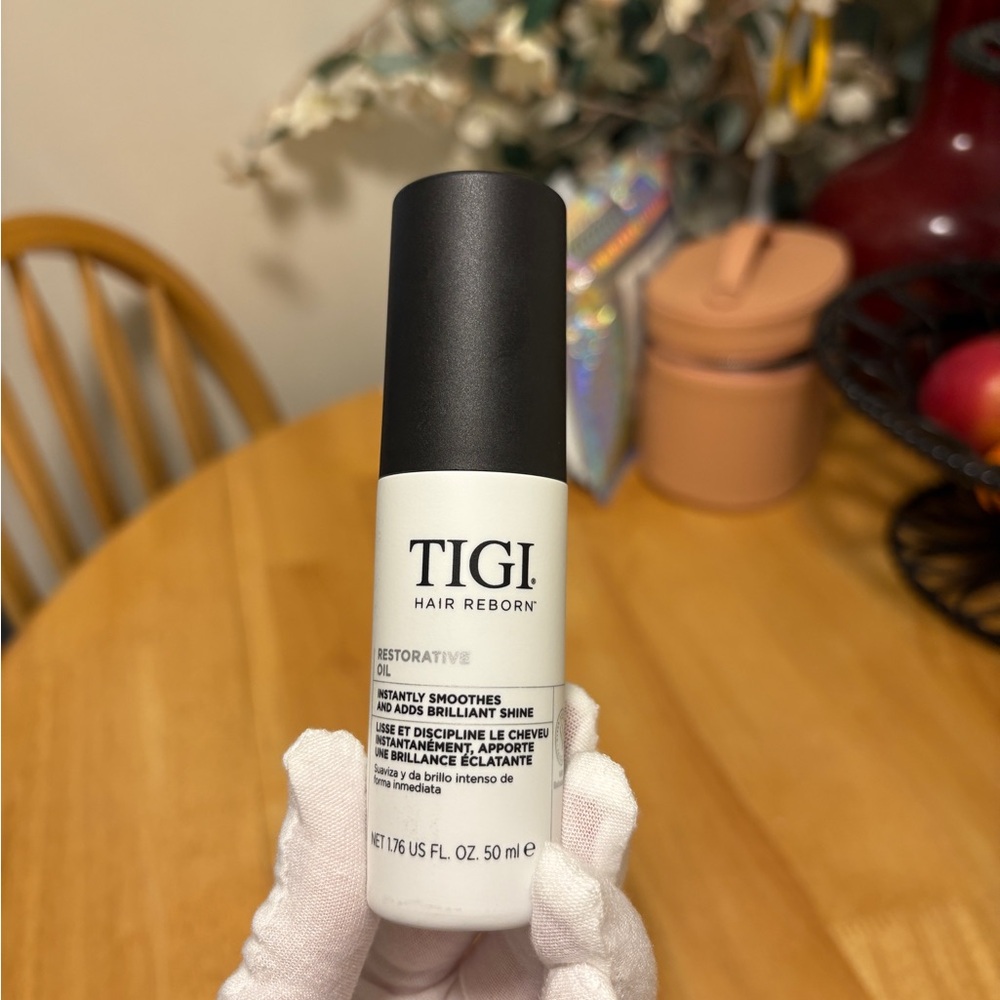 TIGI HAIR REBORN Restorative Oil, Instantly Smooths and Shines ~ NWOB NEW,NO BOX